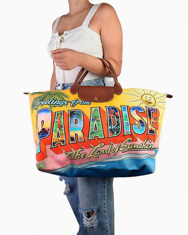 Bolsa Longchamp Original Jeremy Scott Paradise feminina